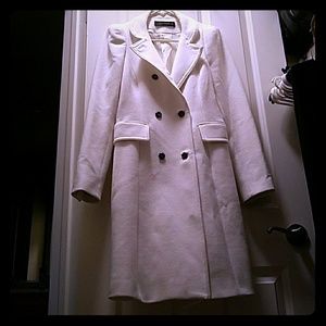 White Zara Coat